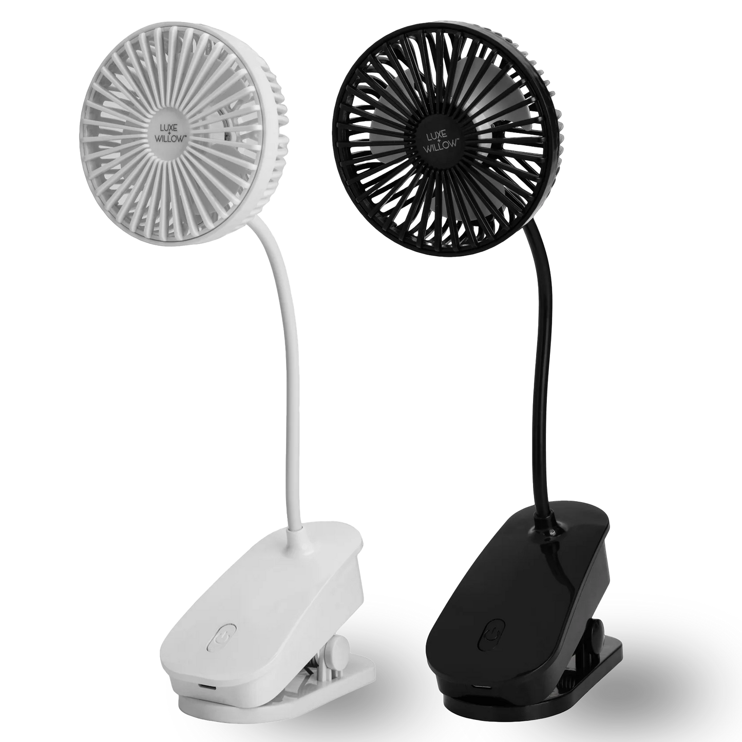 2 Pack Modern Air Clip - Jet Black & Frosty