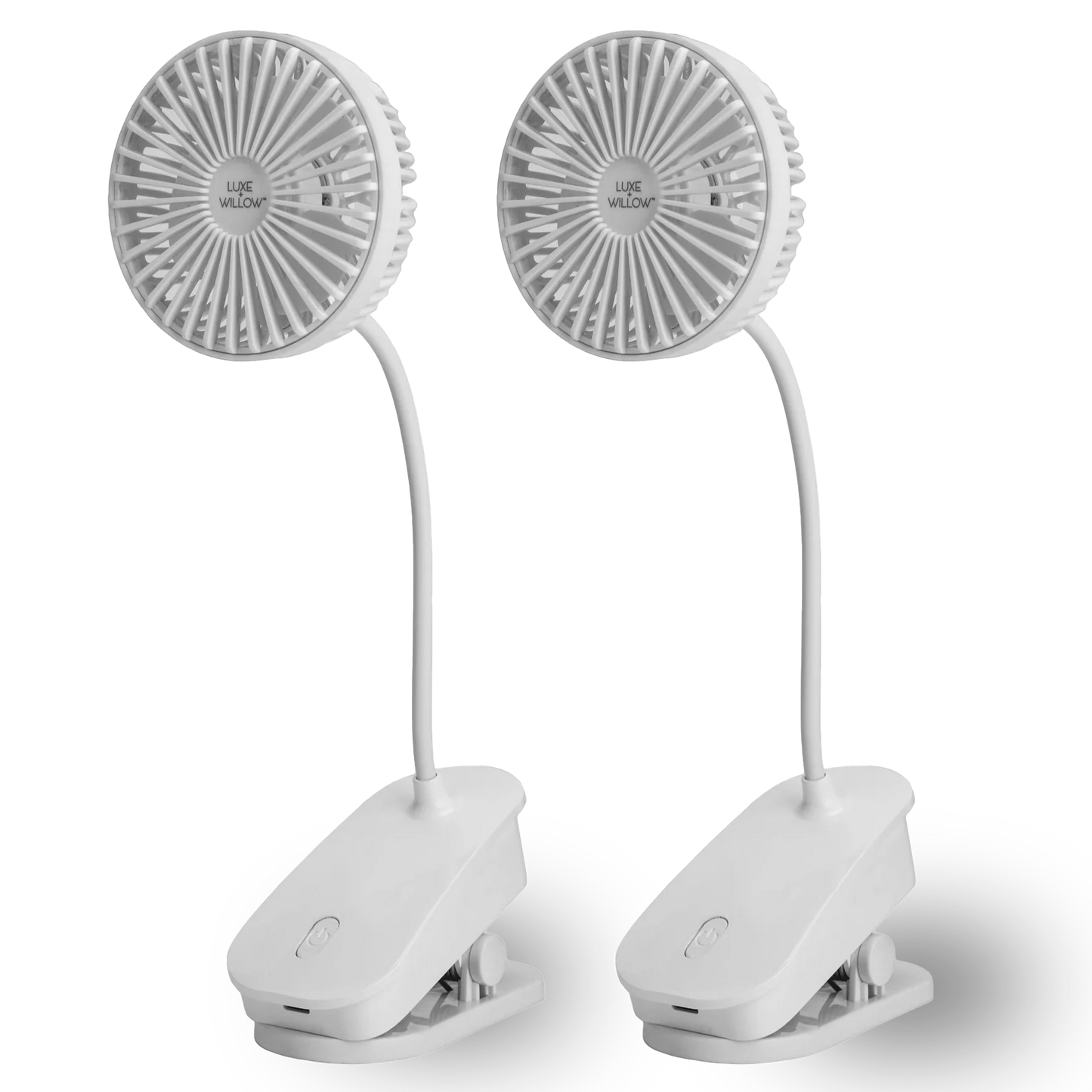 2 Pack Modern Air Clip - Jet Black & Frosty